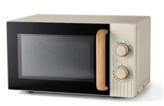 GMM201WC-21 Cream Scandi Microwave with Manual Controls